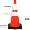 27.5" PVC Safety Road Parking Barrier Traffic Cone