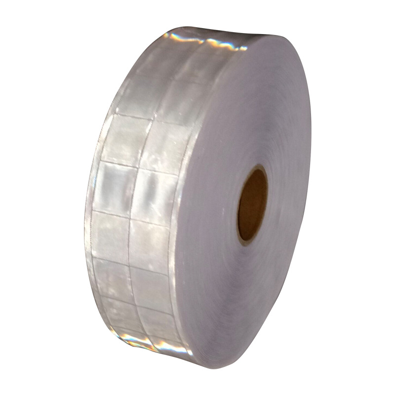 PVC Reflective Lattice Strip Tape for Safety Vest Or Jackets