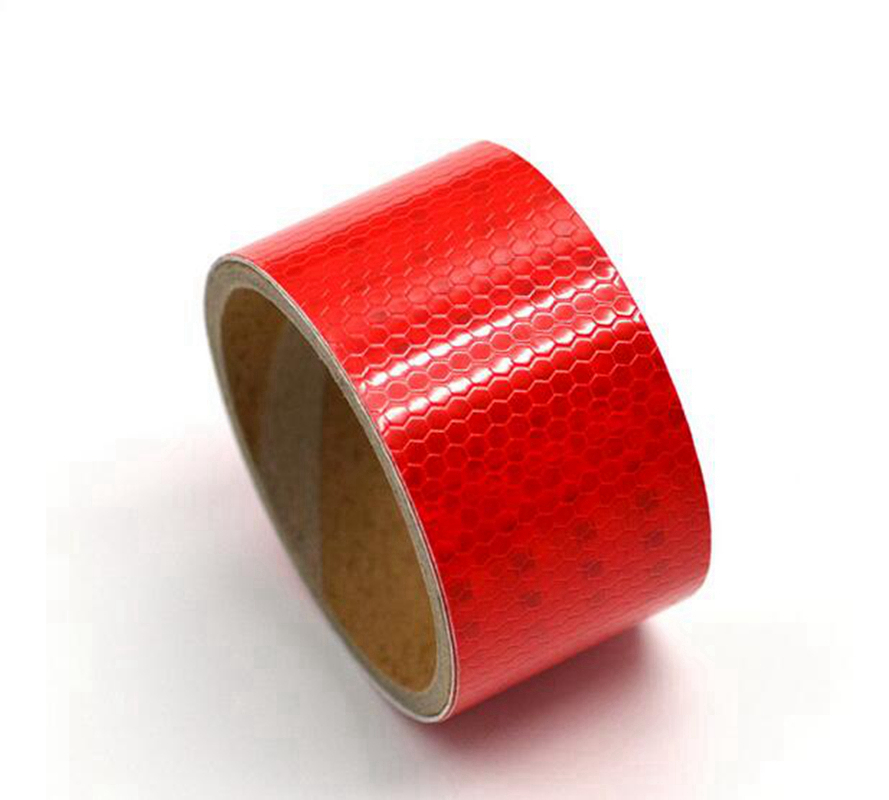 red PVC honeycomb reflective tape