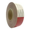 Red+White Microprism Reflective Tape for Vehicles Safety Sign