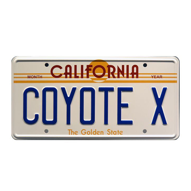 Car licence plate