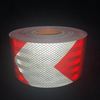 10cm*45m PET Micro-Prismatic Arrow Reflective type Sheeting Red+white