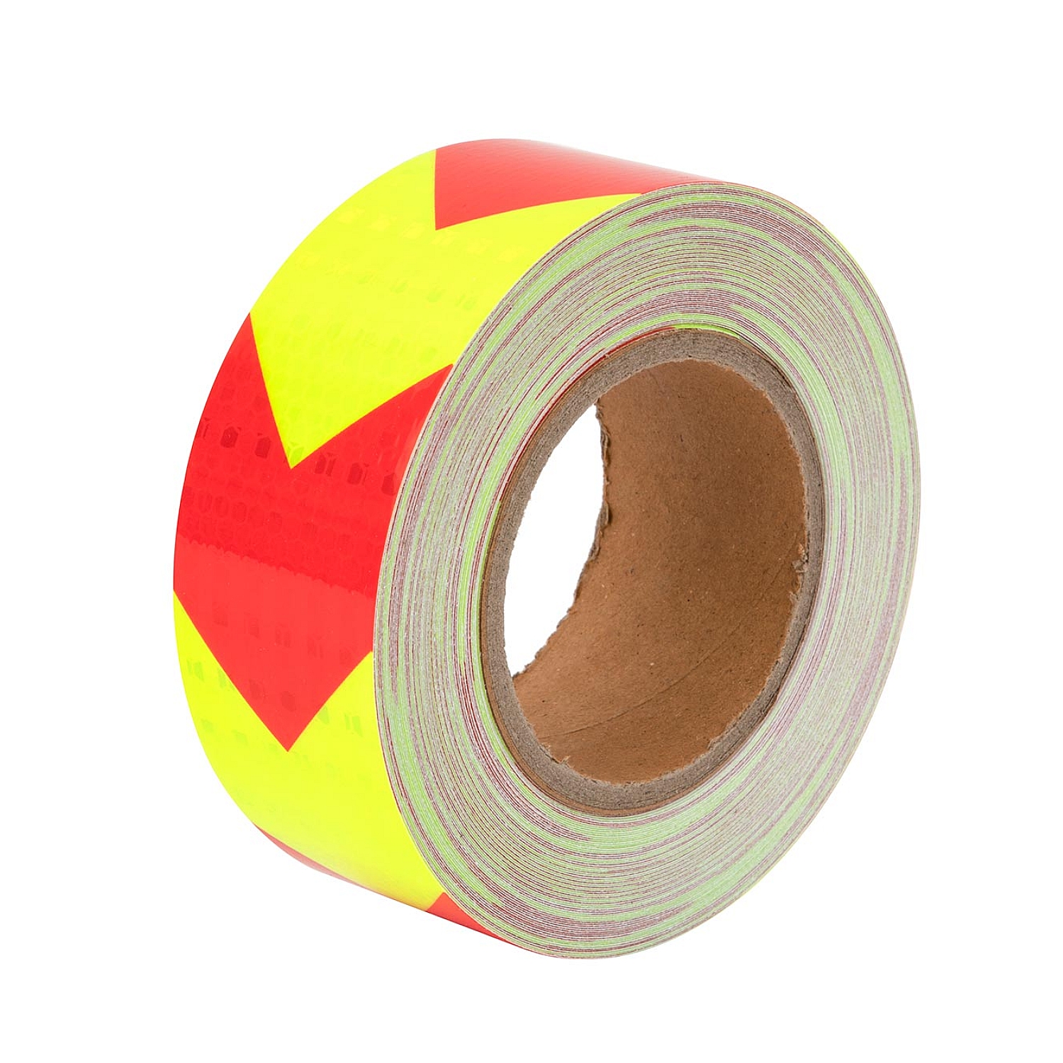 High Visibility Waterproof Adhesive PVC Arrow Reflective Safety Warning Tape 