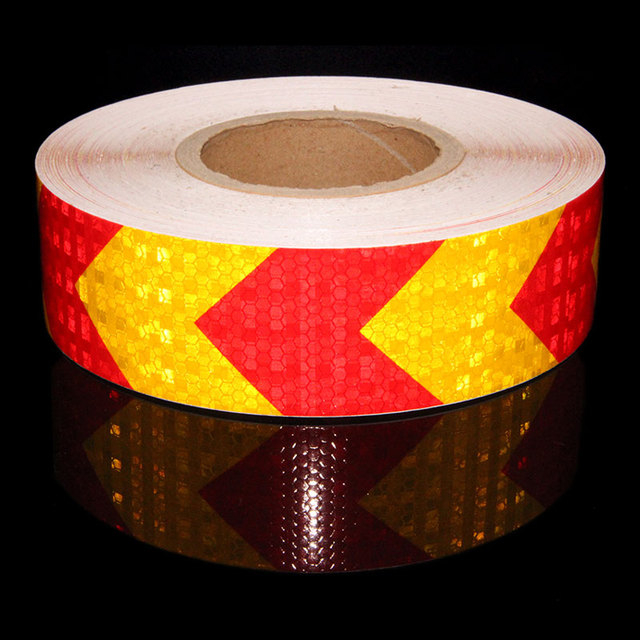 Wholesales Factory Supply Arrow Stickers Reflector Tape For Trailers,Trucks,Cars And Vehicles