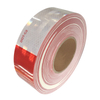 High-vis Red White Prismatic DOT-C2 Reflective Tape for Truck And Trailers