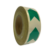 Green+White 5cm*25m PVC Honeycomb Arrow Reflective Tape