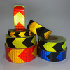 PVC Honeycomb Arrow Reflective Tape Full Sided Printing