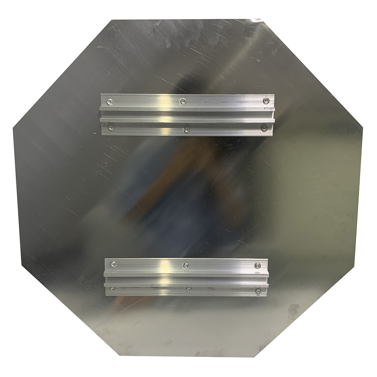 Customized Reflective Aluminium Traffic Sign Plate 8-sided Shape