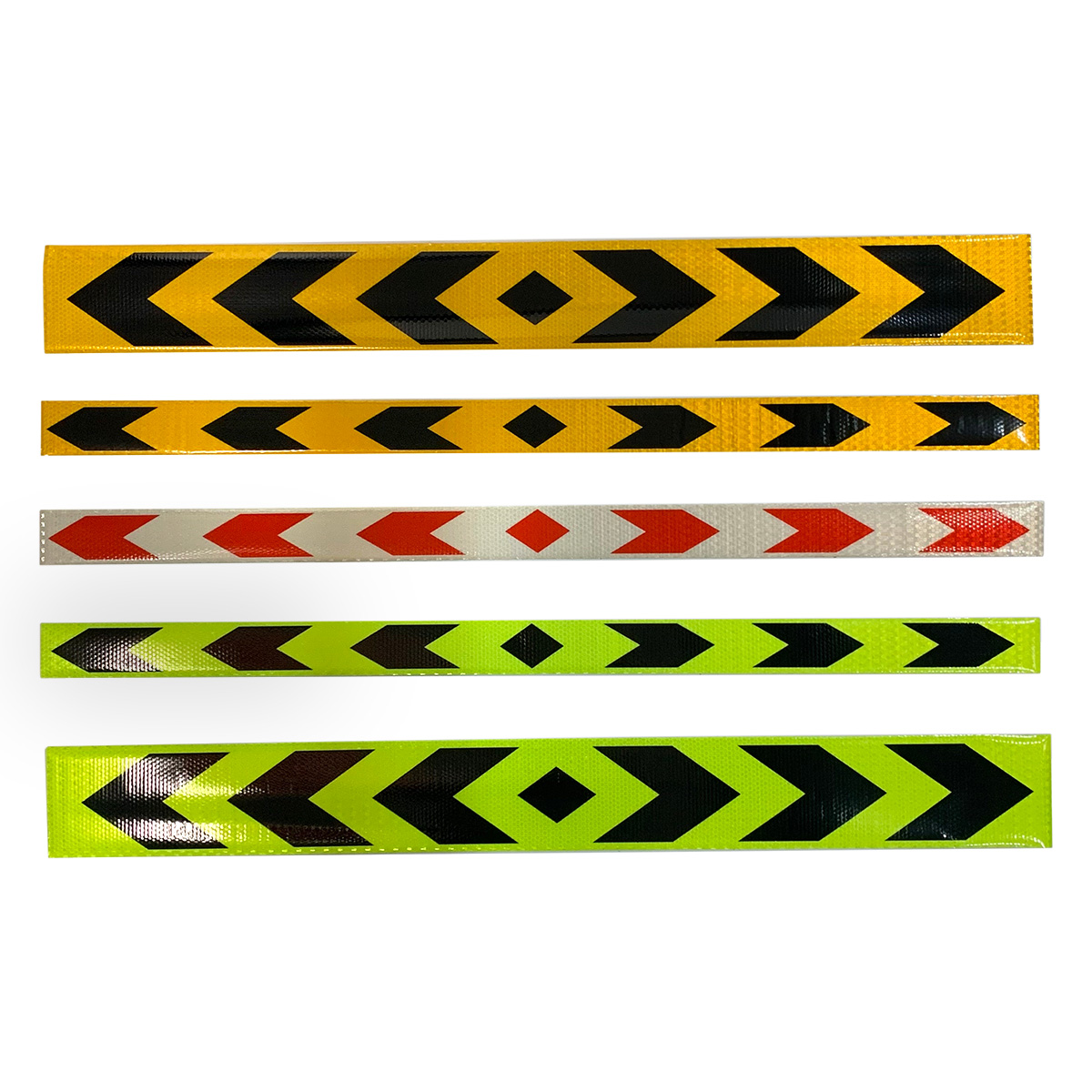 10cmx90cm PVC Reflective Arrow Stickers for Truck Safety Marking