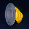 5cm*25m PET Micro-Prismatic Twill Reflective Tape Golden+Black