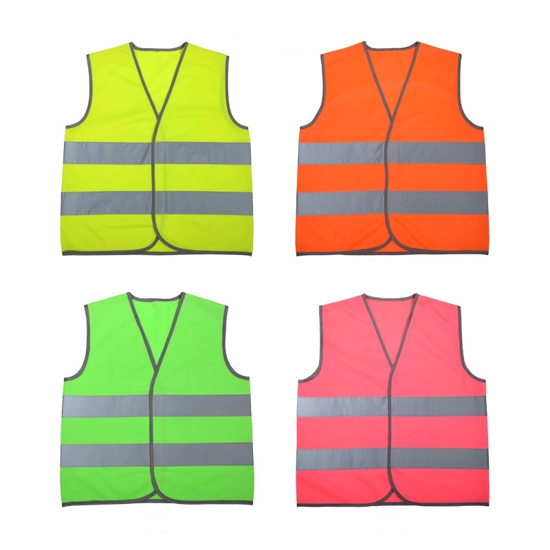 High Visibility Reflective Kids Safety Uniform Child Surveyor Safety Vest 