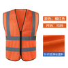 Construction Safety Vest Reflective Mesh Jackets Security Working Clothing