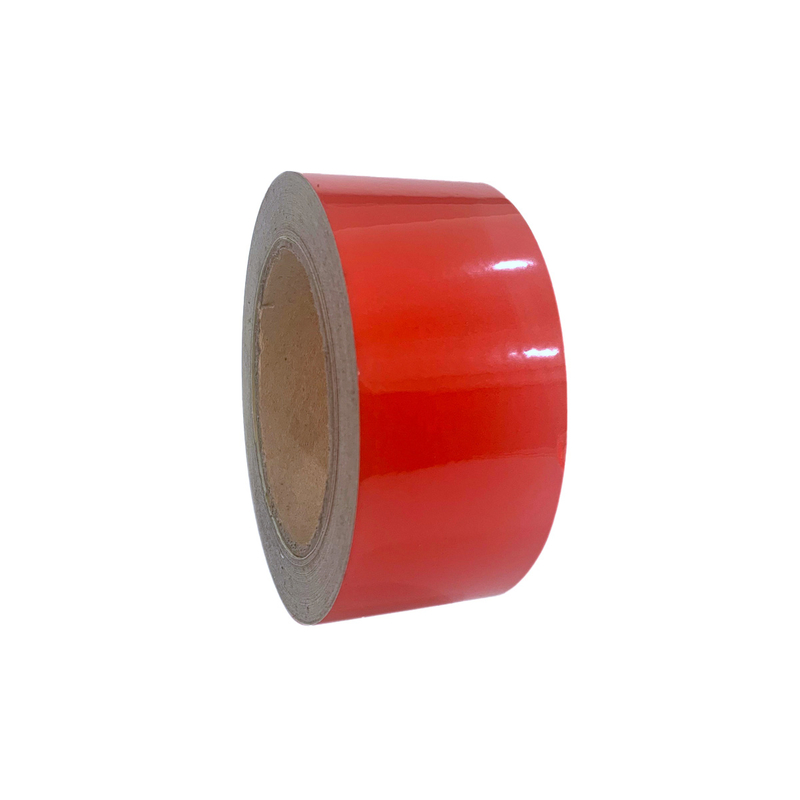 Red Glass Beads Reflective Tape for Safety Marking