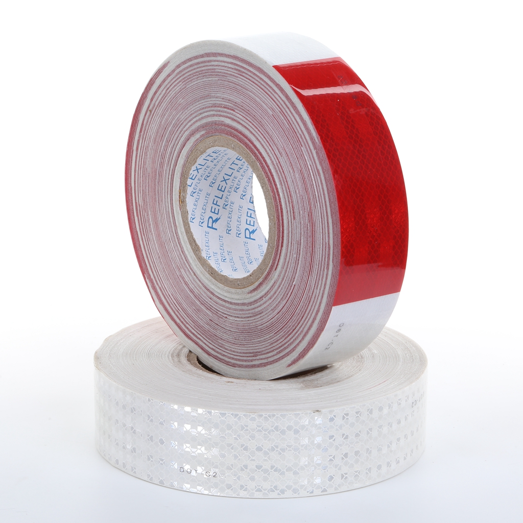 Red and White Highi Visibility DOT-C2 Certificated Reflective Tape 