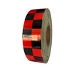 Red+Black PVC Honeycombe Lattice Retro-Reflective Tape