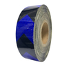 5cm*45m Black and Blue PVC Honeycomb Arrow Reflective Tape