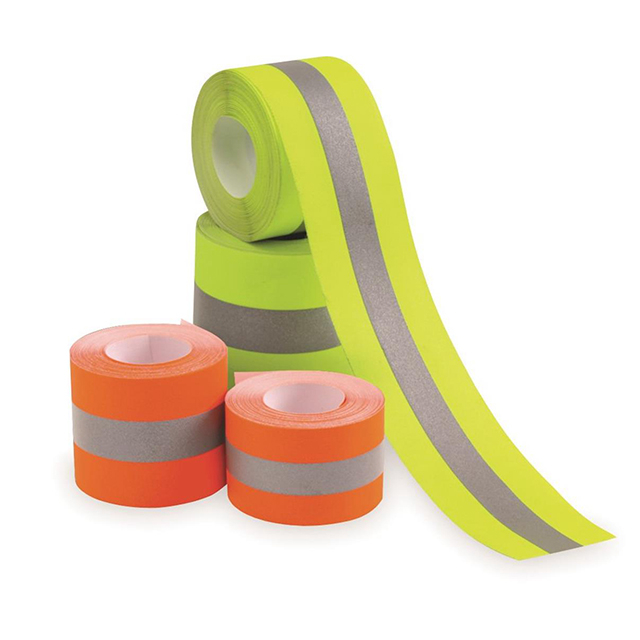 Reflective Ribbon Polyester Strip Or Fabrics for Safety Clothing