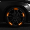  Strong Reflective Stripe Decal Decoration Car Wheel Rim Reflective Stickers