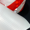 High Intensity Prismatic Reflective Sheeting PET Red/White DOT-C2 Strip Tape