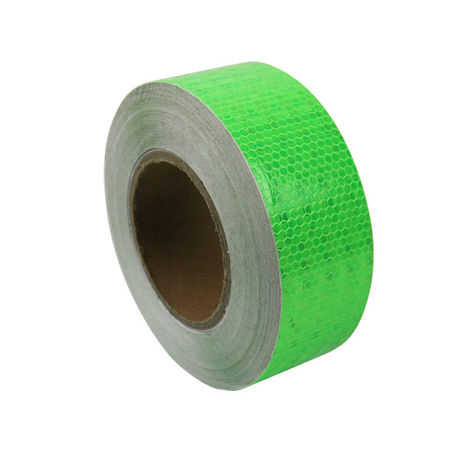 Fluorescent Green Road Safety Marking Reflective Tape for Truck,trailers