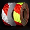 PVC Honeycomb Striped Safety Warning Truck Reflective Tape Reflector Sticker for Vehicles 