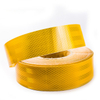 Golden Yellow Micro-Prismatic PET/PC/PMMA High Visibility Relfective Tape