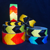 PVC Honeycomb Arrow Reflective Tape Full Sided Printing