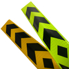 10cmx90cm PVC Reflective Arrow Stickers for Truck Safety Marking