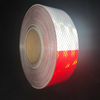 Red+White Microprism Reflective Tape for Vehicles Safety Sign