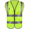 High Visibility Night Work Security Vests,Construction Reflective Safety Jackets