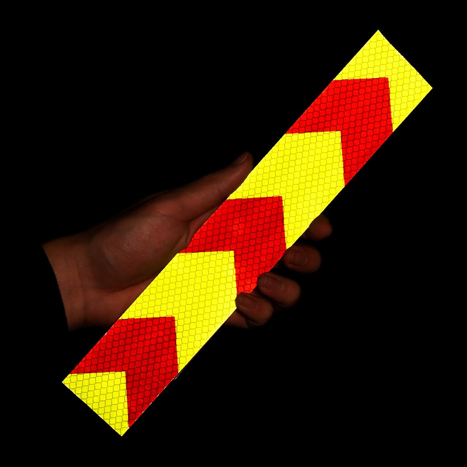 Conspicuity PET Micro-prismatic Arrow Reflective Safety Tape Vehicle Reflector Sticker