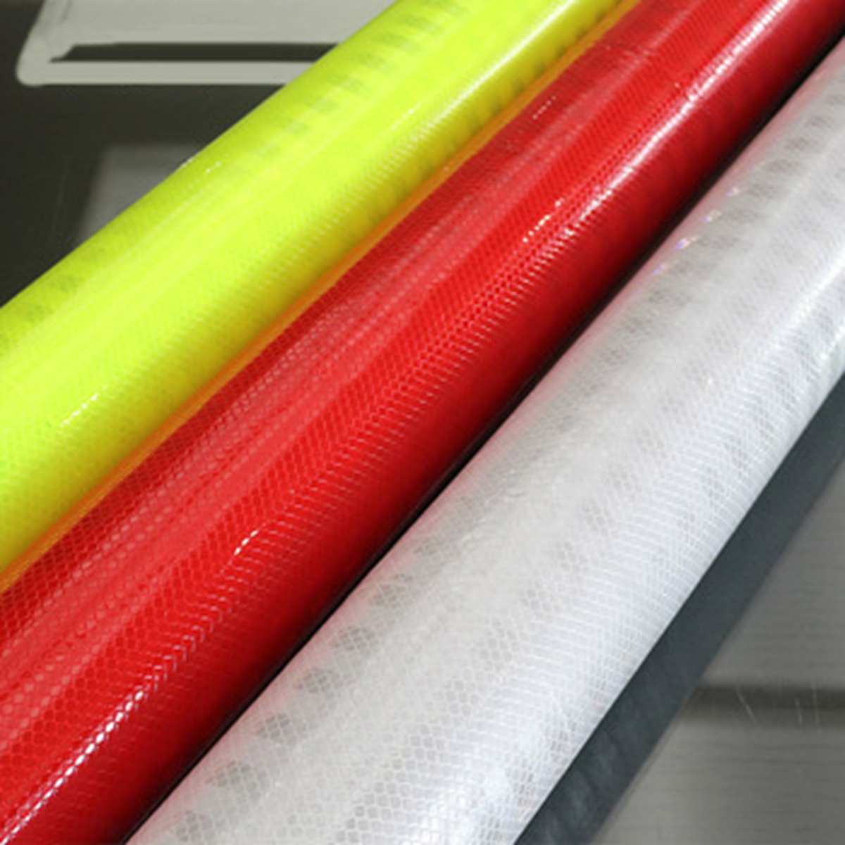 1.22*45.7mtrs High Visibility Yellow Prismatic Reflective Film Sheeting Vinyl for Traffic Signs