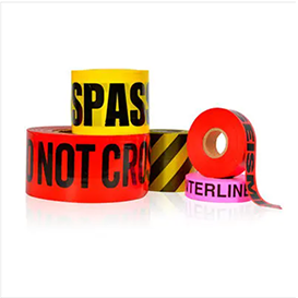 Tips about using PE non-adhesive warning tape.