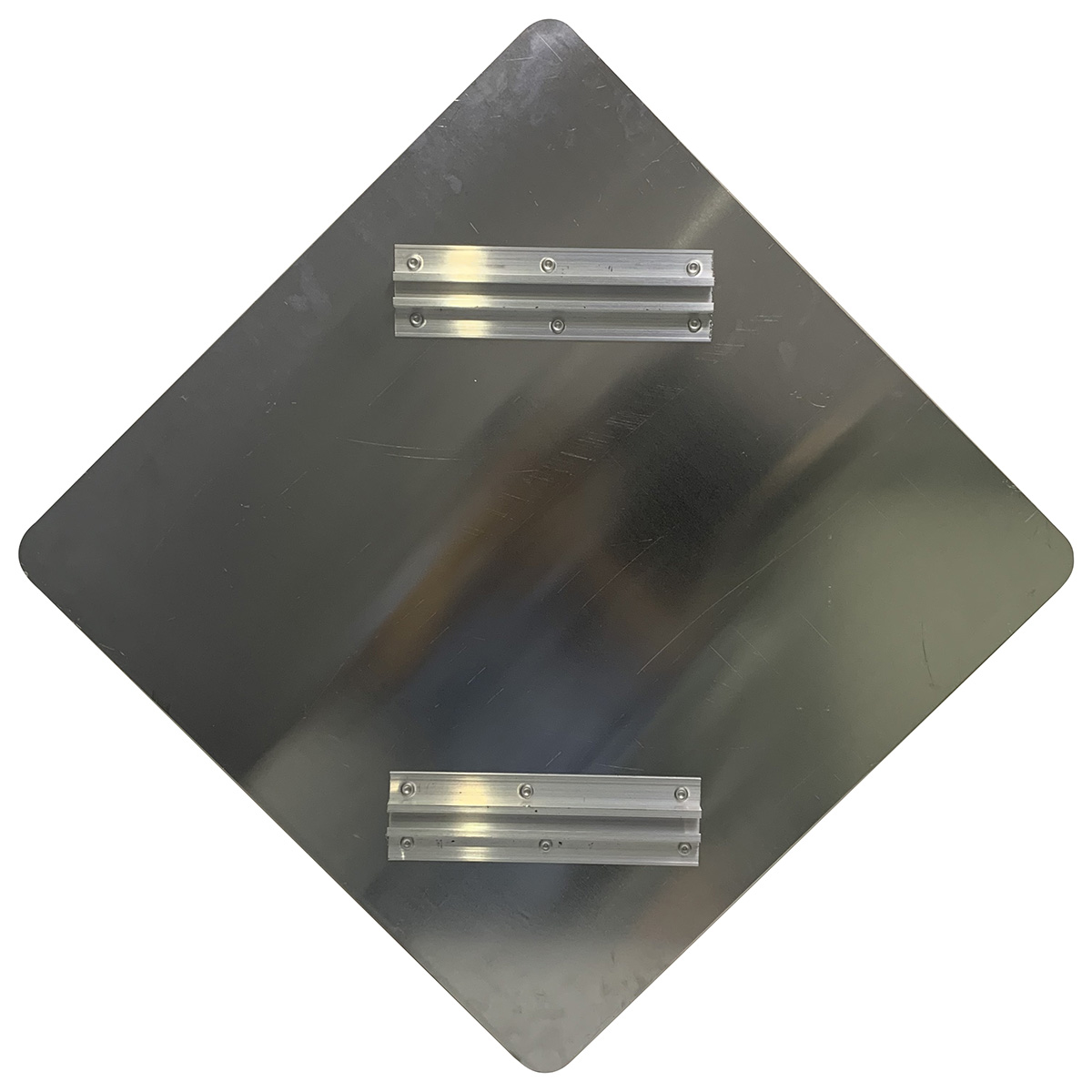 60*60cm Sidewalking Traffic Caution Reflective Aluminium Plate