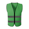 Construction Working Safety Vest Reflective Hi Vis Cycling Fluorescent Workwear Security Jacket 