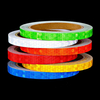 Color PVC Glittering Adhesive Reflector Tapes Night Safety Warning Retro-Reflective Stickers 0.4inch