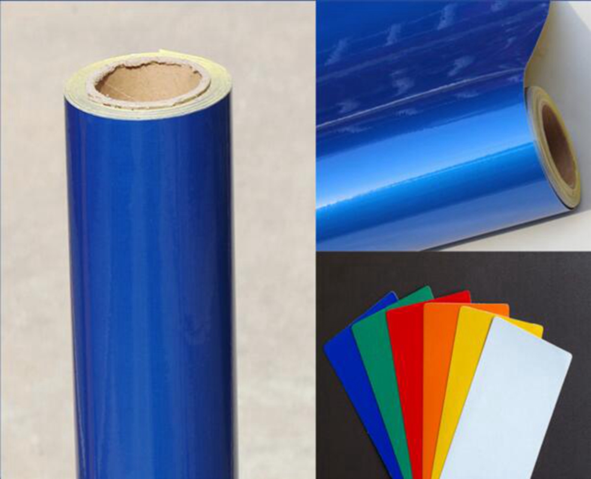 1.24x45.7 Meters PET/PMMA Glassbeads Reflecitve Vinyl Sheeting Big Roll