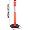 40" PE Traffic Delineator Posts with Reflective Band