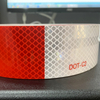 High-Vis Acrylic Diamond Grade Red White DOT-C2 Reflective Conspicuity Tape