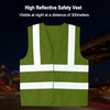 Security Vest Reflective Safety Clothing Construction Night Work Jacket