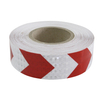 Red And White Reflective Arrow Adhesive Sticker Safty Marking Tape For Vehicles