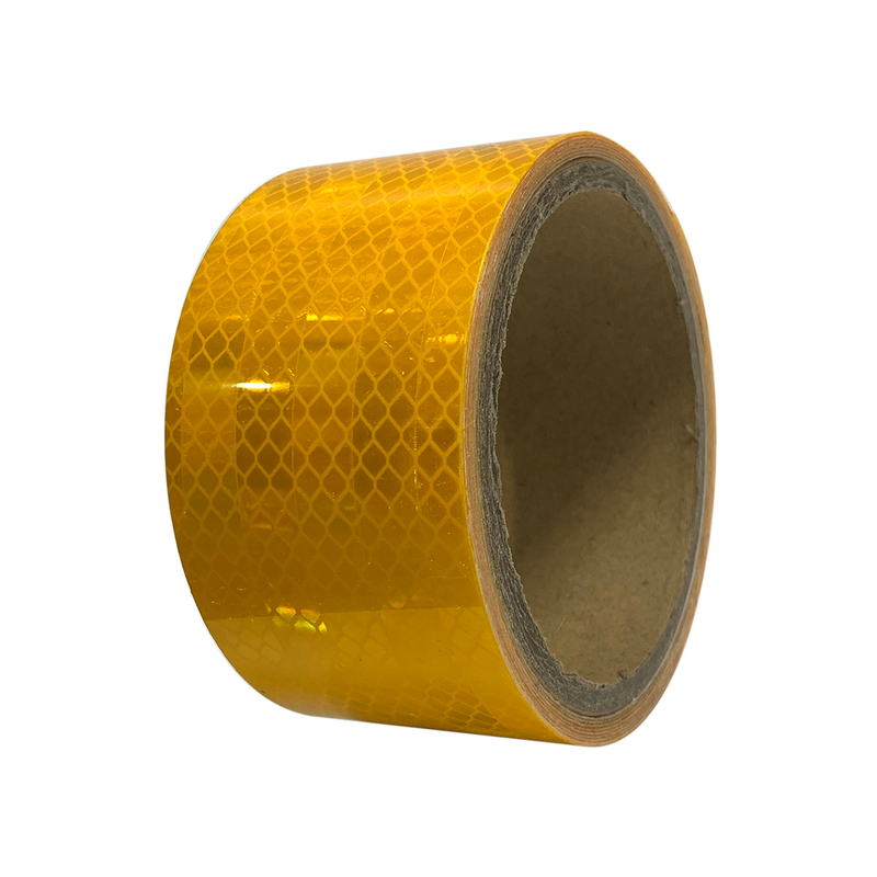 5cm*5m Golden Yellow Micro-Prismatic Reflective Tape