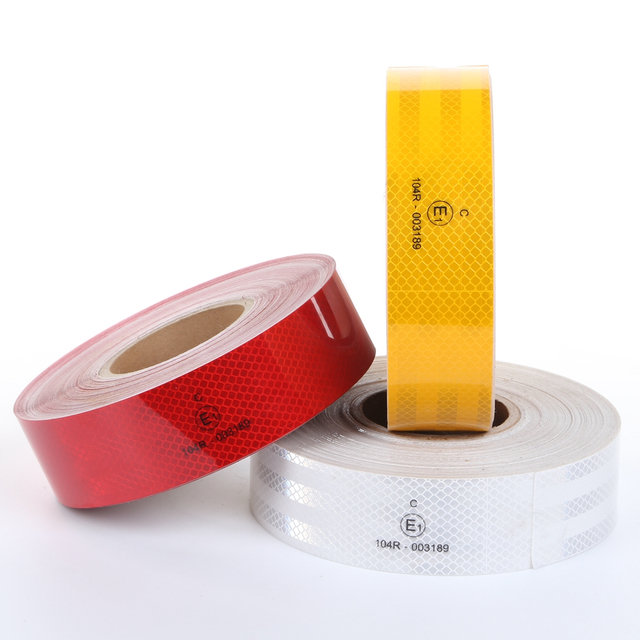 E-Mark Certified Micro-Prismatic Safety Reflective Tape