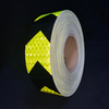 5cm*45m Black+Fluor Yellow PVC Honeycomb Arrow Reflective Tape 