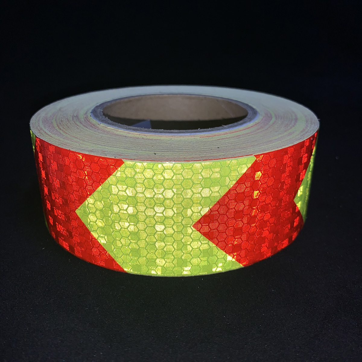 Red and Fluo-Yellow Honeycomb Retro Reflective Tape