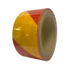 Golden+Red 5cm*5m Micro Prismatic Twill Reflective Tape for Traffic