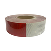 Red+White Microprism Reflective Tape for Vehicles Safety Sign