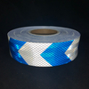 5cm*25m PET Micro-Prismatic Arrow Reflective Sheeting White+Blue