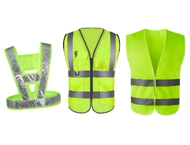 Reflective safety vest