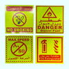 "DANGER" Public Caution Safety Warning PVC Reflective Sticker 13*13cm